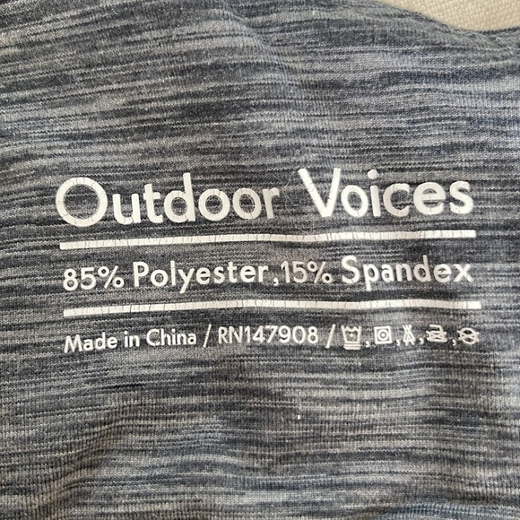 Grey Outdoor Voices Sports Bra - Picture 6 of 6